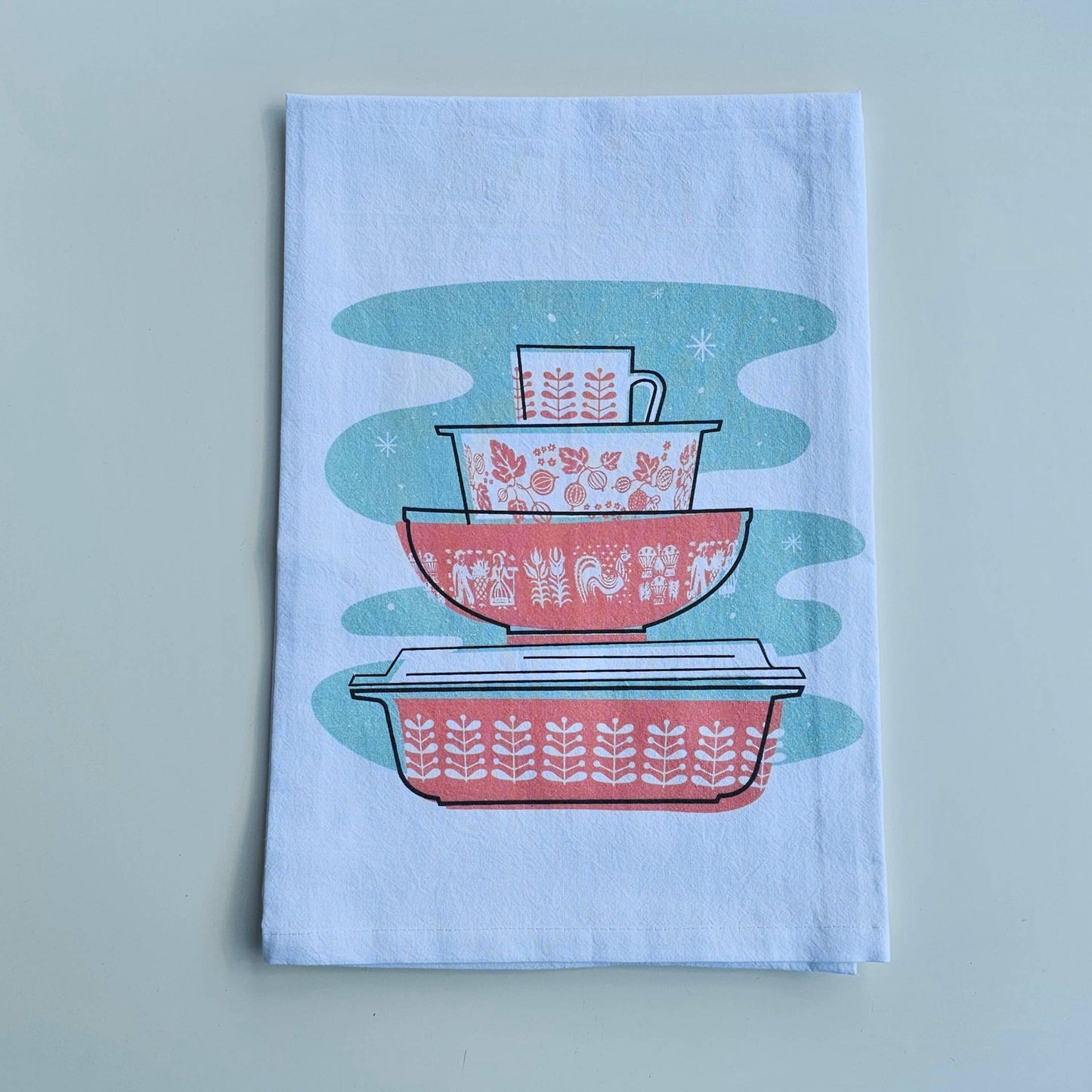 Pyrex Tea Towel