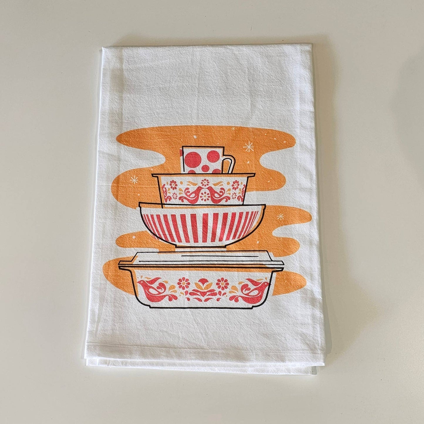 Pyrex Tea Towel