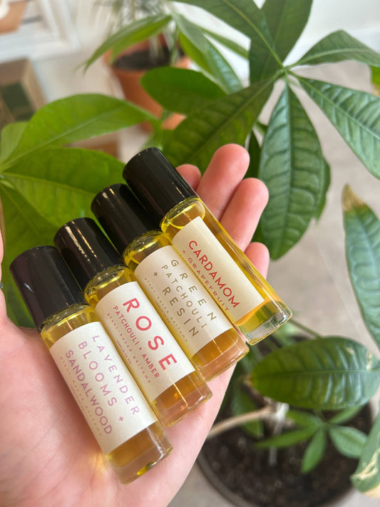 Perfume Roller: Cardamom + Grapefruit