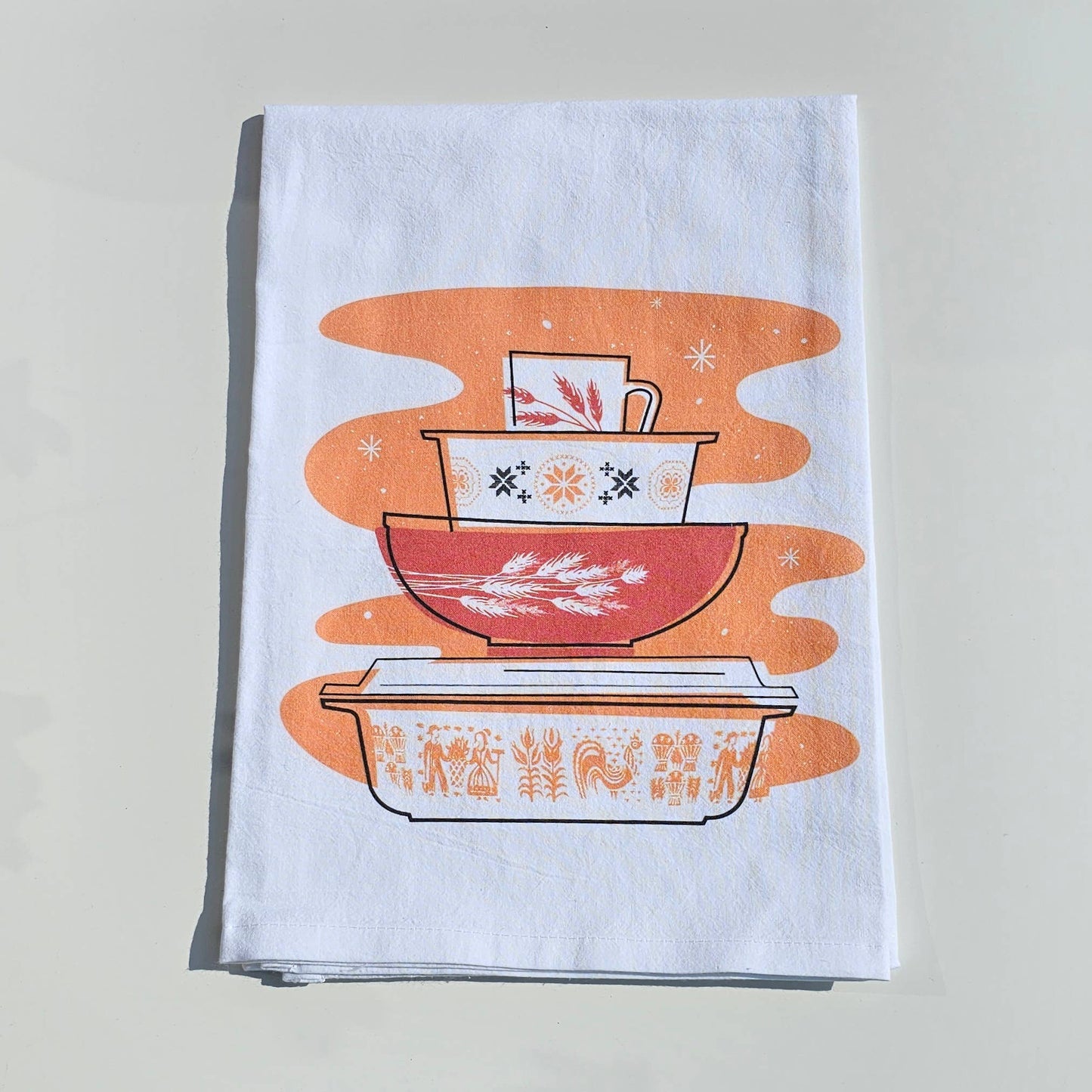 Pyrex Tea Towel