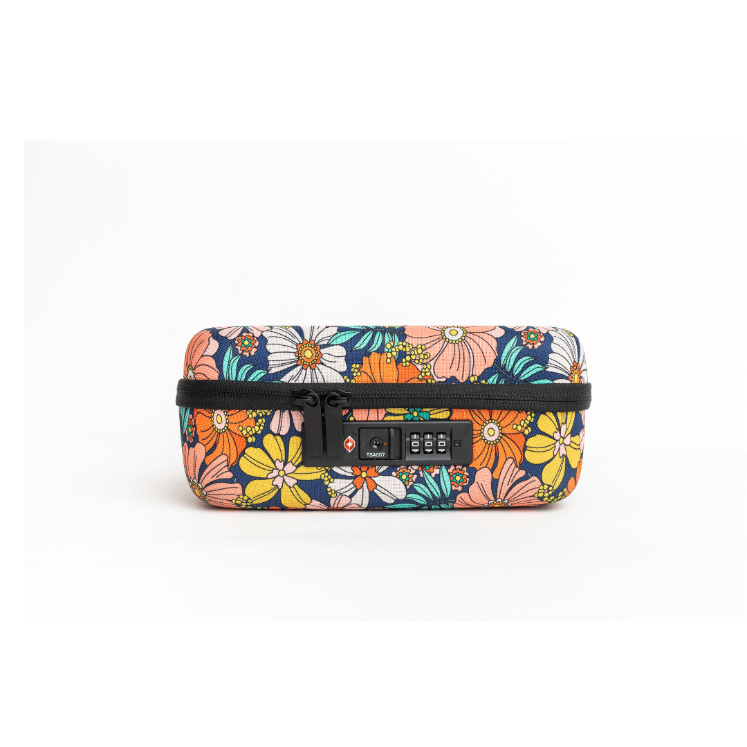 Stash Lockbox - Retro Trixie Floral Print