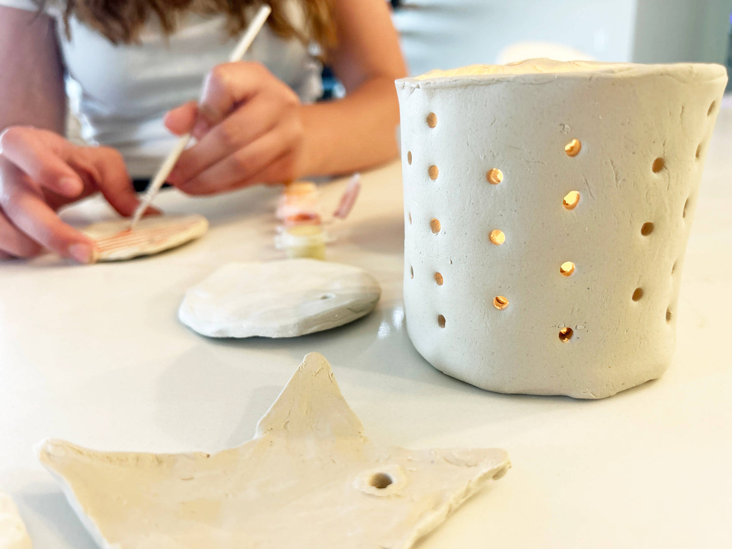 Holiday Luminaries Clay Making Kit