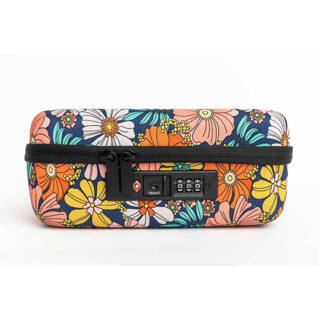 Stash Lockbox - Retro Trixie Floral Print