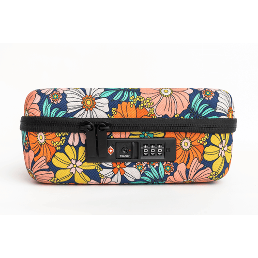 Stash Lockbox - Retro Trixie Floral Print