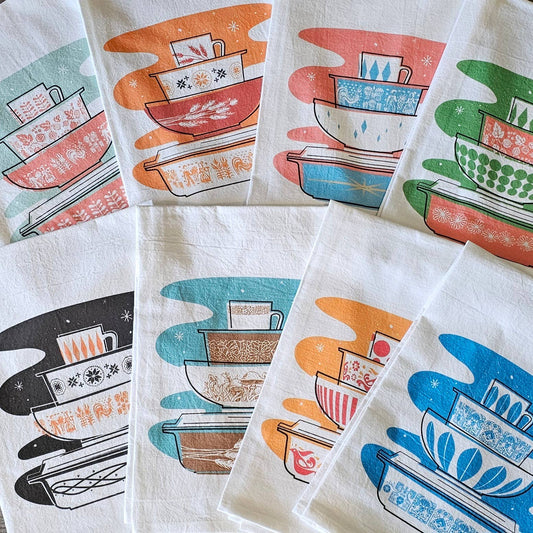 Pyrex Tea Towel