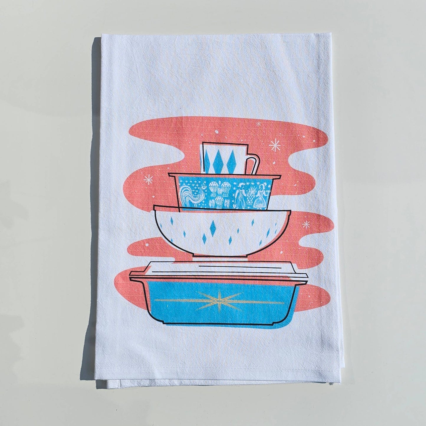 Pyrex Tea Towel