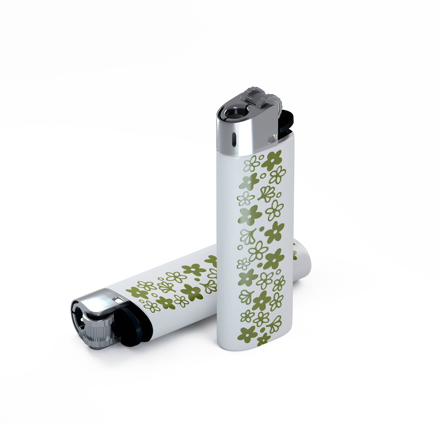 Vintage Pyrex Design Lighters: Spring Blossom